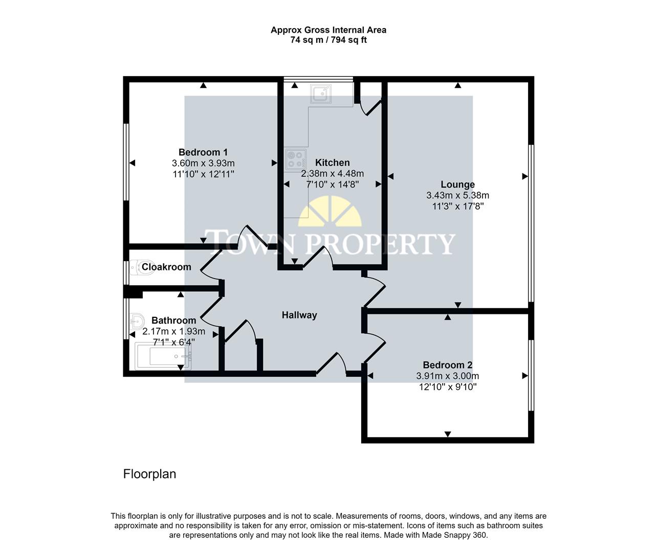 Property Details for Arundel Road Eastbourne BN21 2EL Town Property